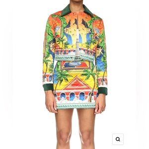 Casablanca Quilted Tennis Club Skirt